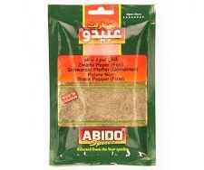 Ubido fine black pepper 50 grams
