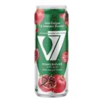 V7 Sprudelgetränk mit Granatapfelgeschmack – 300 ml